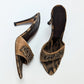 Roberto Cavalli leather mules - EU36.5|UK3.5|US5.5