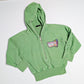 Dsquared2 Crop Green Hoodie