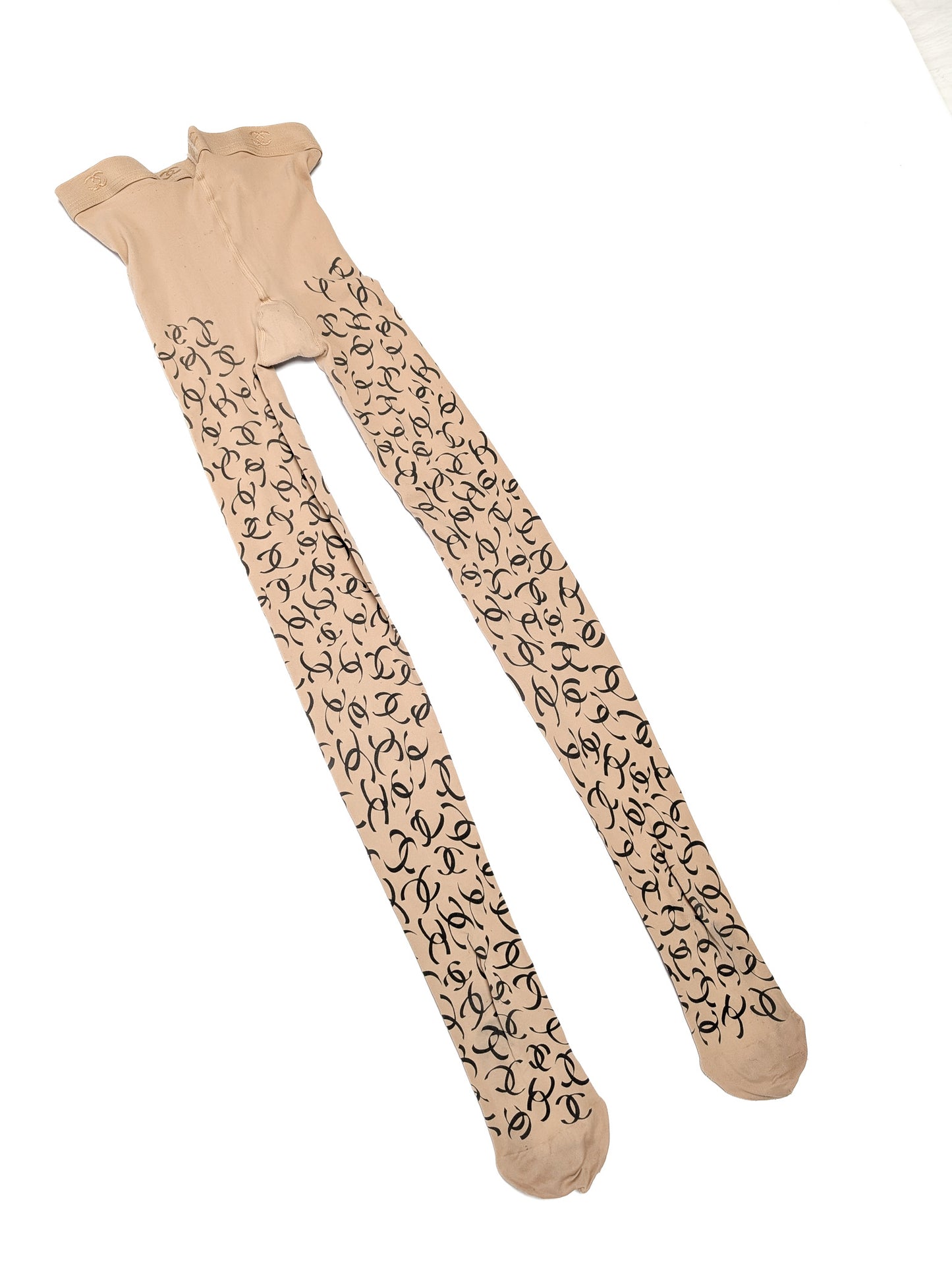 Chanel monogram tights F/W 2000