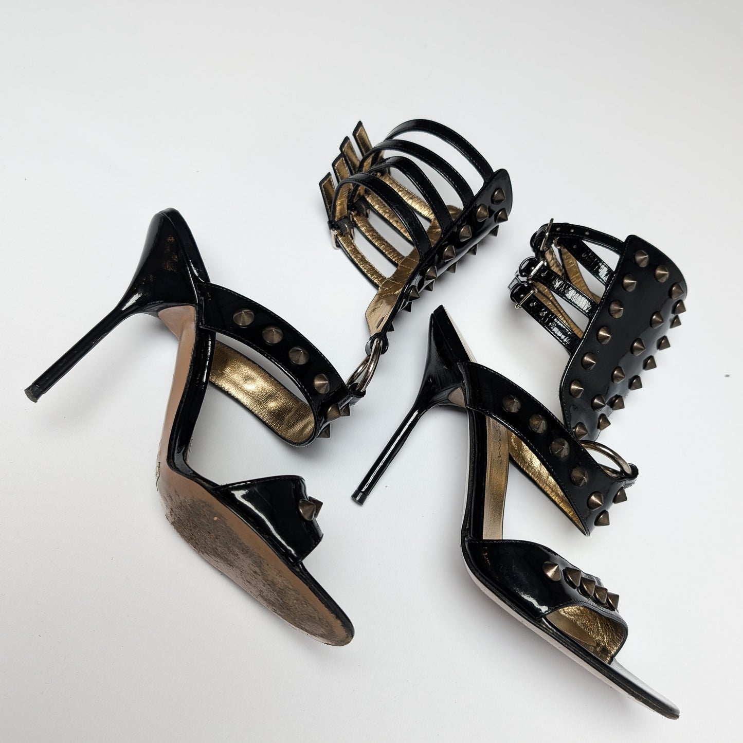 Dolce & Gabbana Studded High Sandals - EU36.5|UK3.5|US5.5 RESERVED