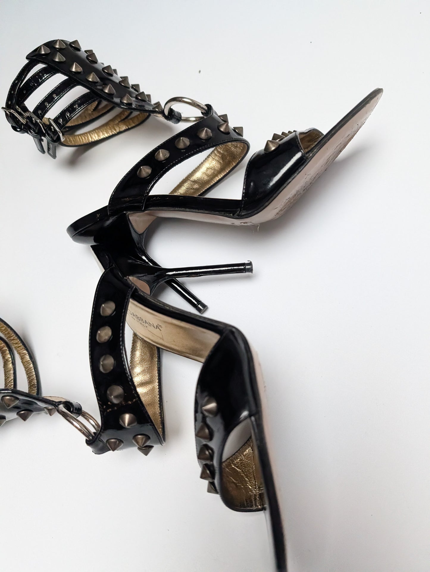 Dolce & Gabbana Studded High Sandals - EU36.5|UK3.5|US5.5 RESERVED