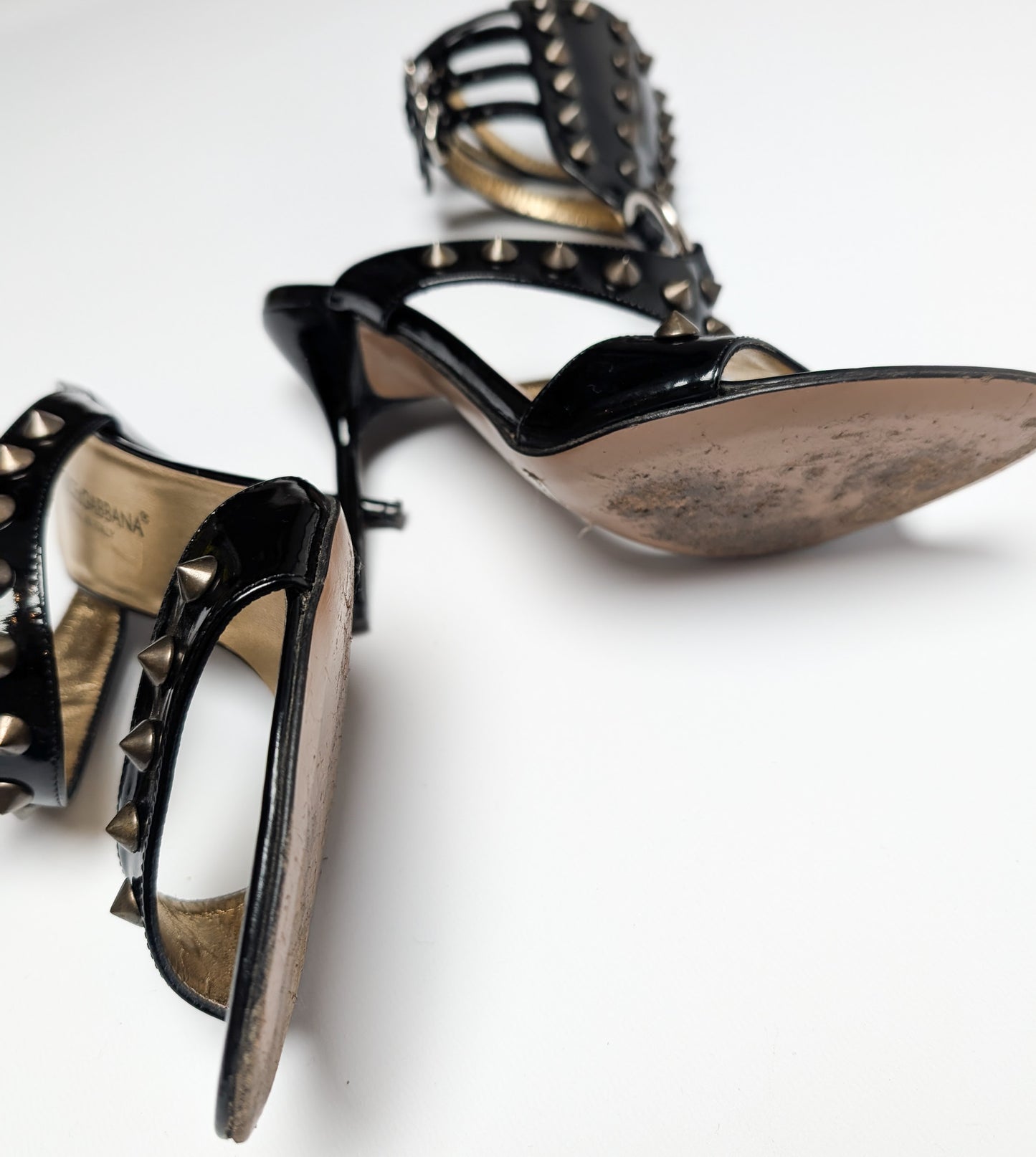 Dolce & Gabbana Studded High Sandals - EU36.5|UK3.5|US5.5 RESERVED