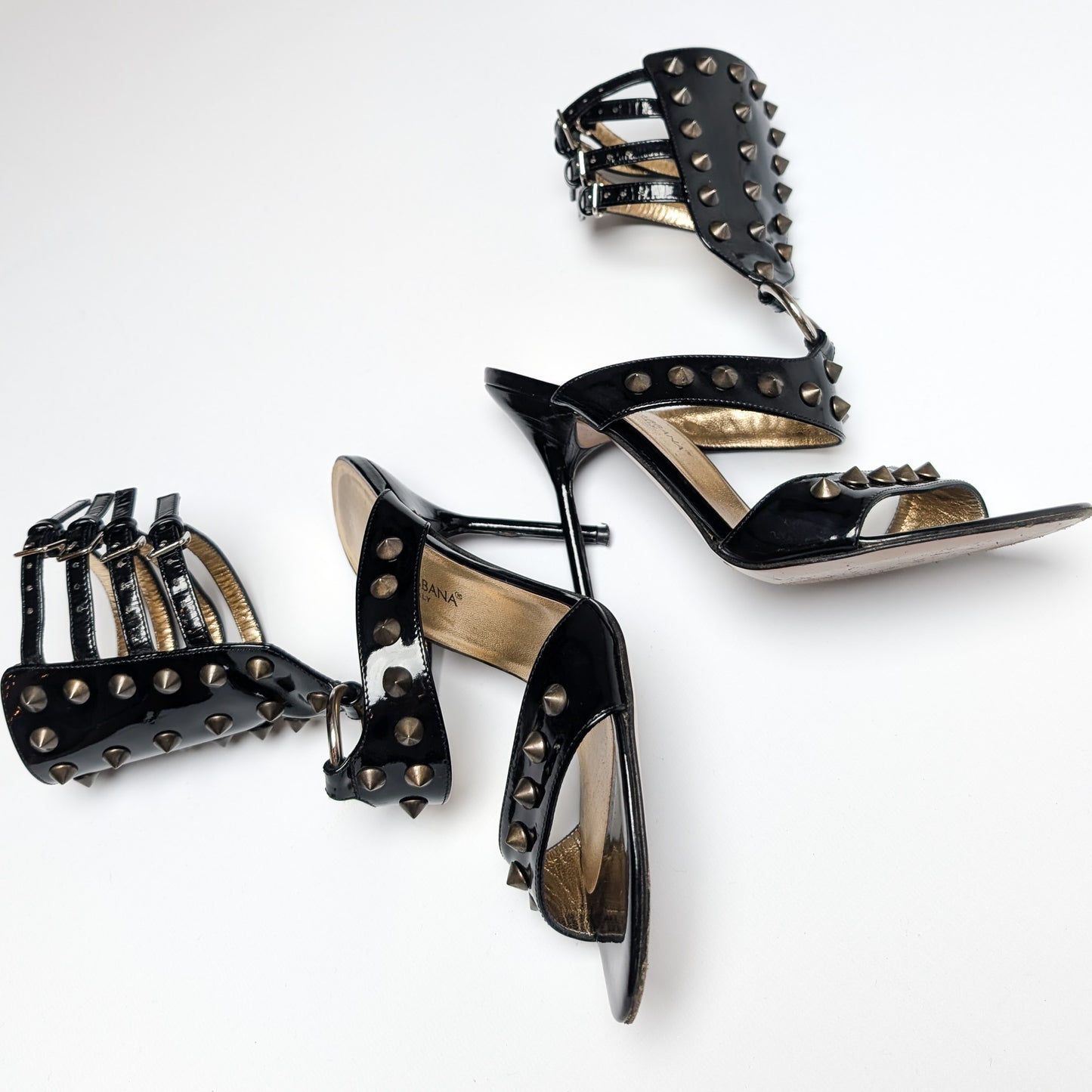 Dolce & Gabbana Studded High Sandals - EU36.5|UK3.5|US5.5 RESERVED