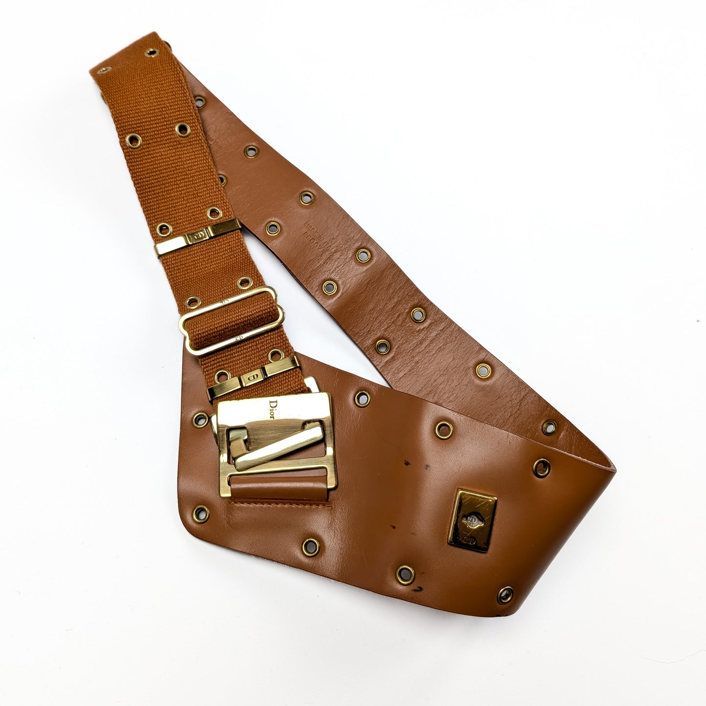 Dior by Galliano leather belt