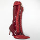 Dior by Galliano Fall 2000 Buckle Boots - EU38.5|UK5.5|US7.5