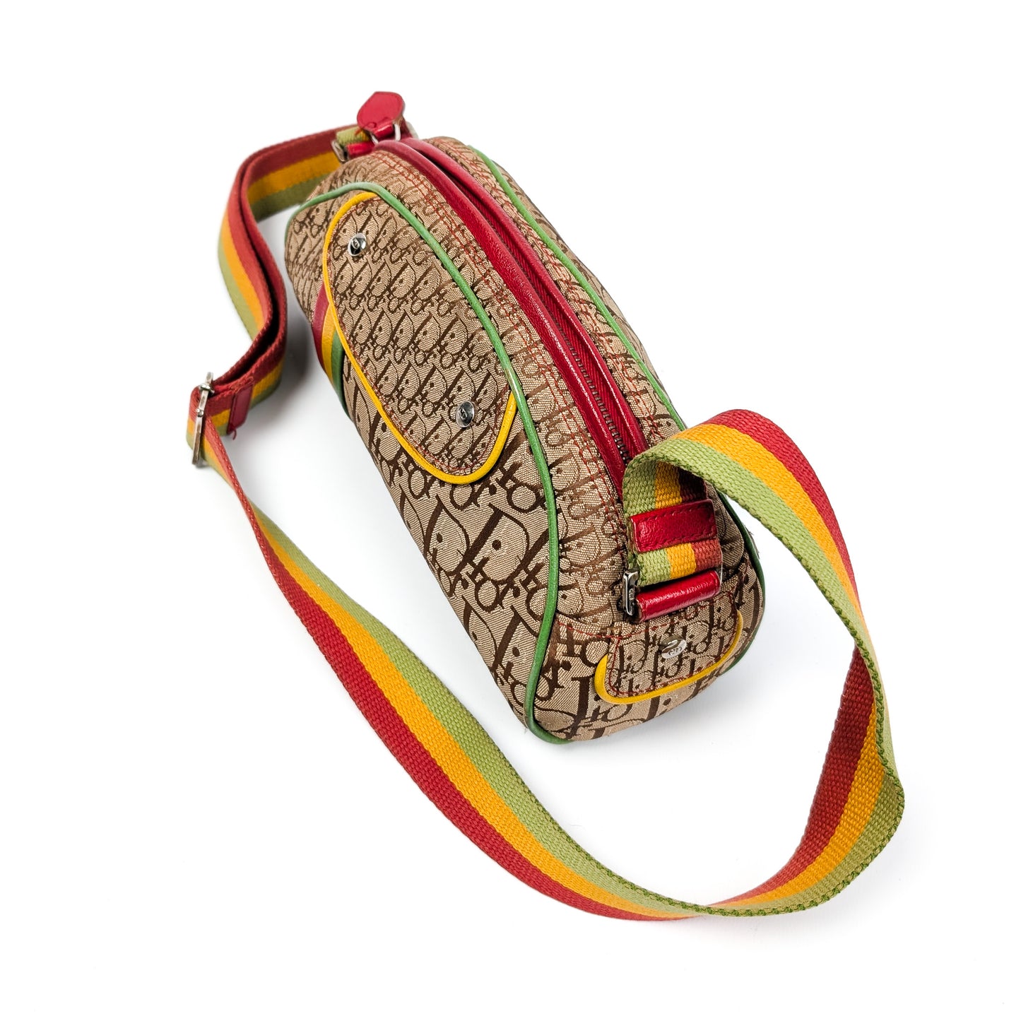 Dior by John Galliano Monogram Rasta Shoulder Bag S/S2004