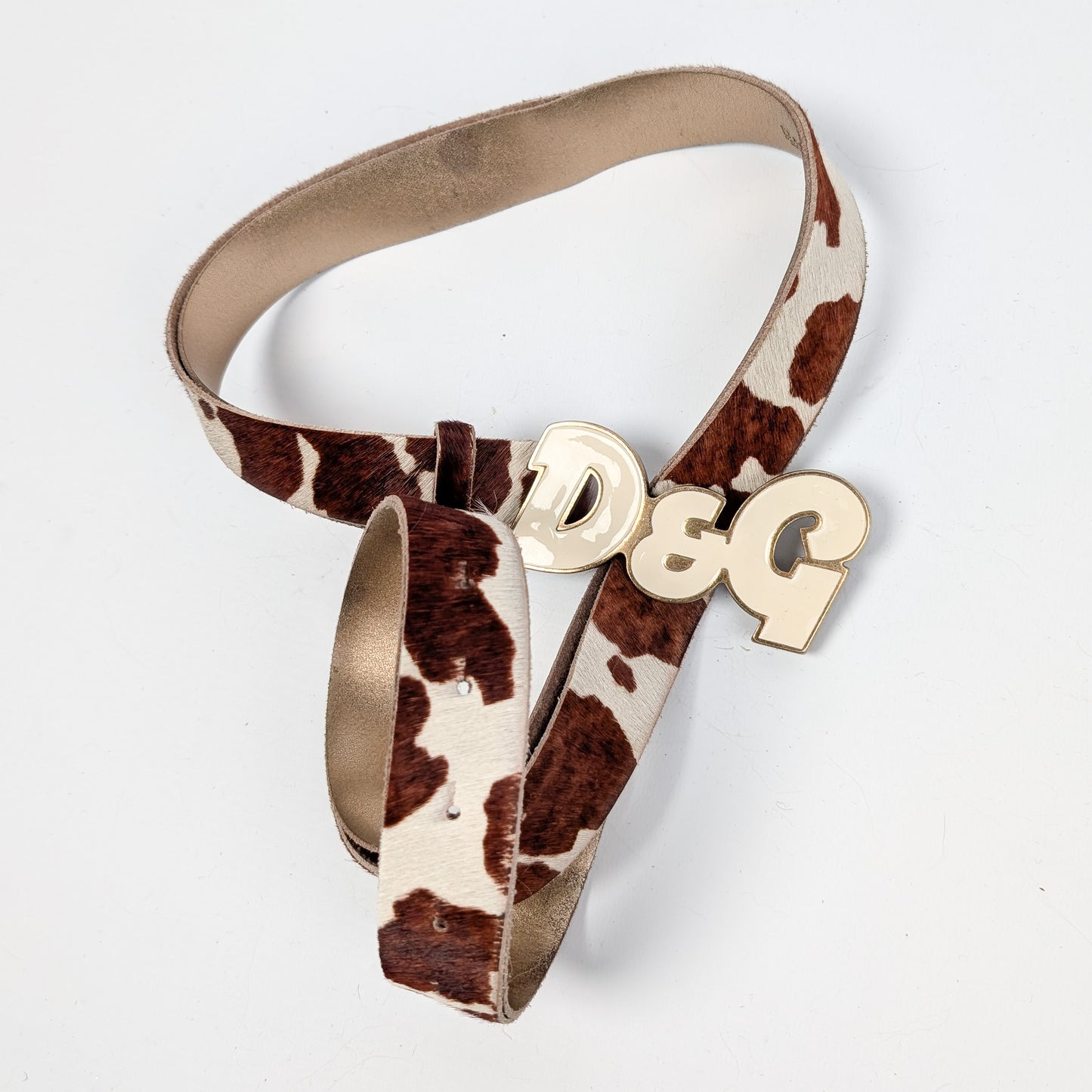 Dolce & Gabbana "cow" belt