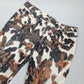 Animal Print Capri Pants - L