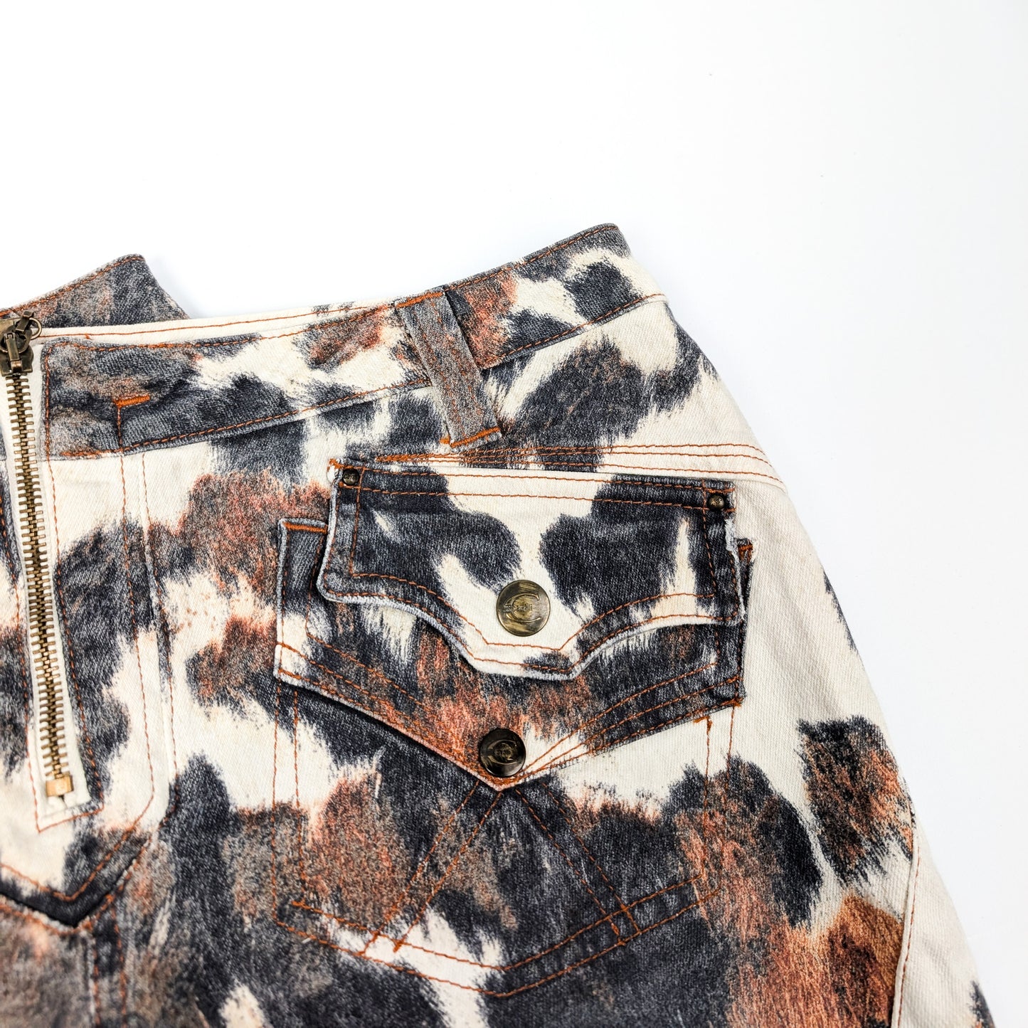 Animal Print Capri Pants - L