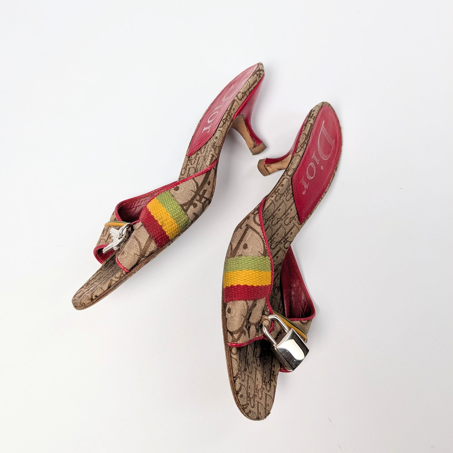 Dior by Galliano Rasta Mules - EU36.5|UK3.5|US5.5