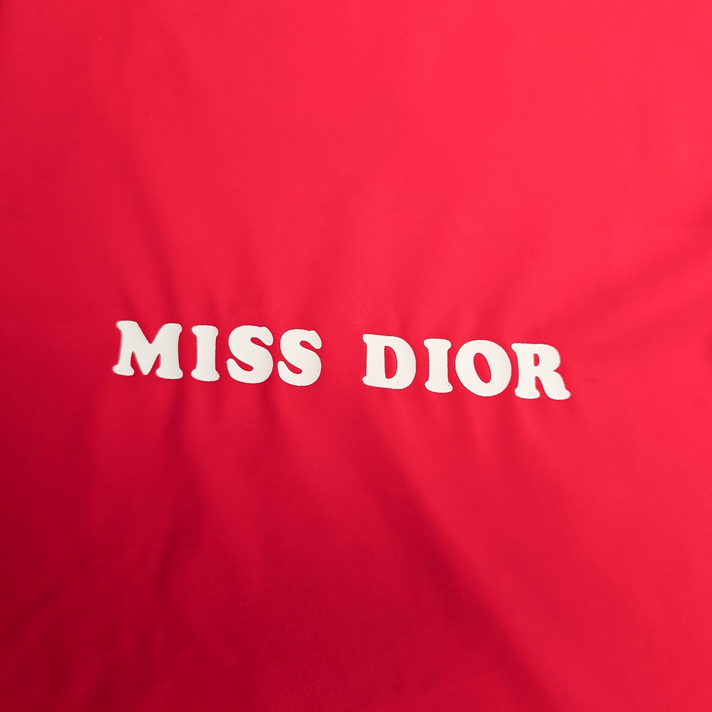 Dior red pareo skirt by Galliano