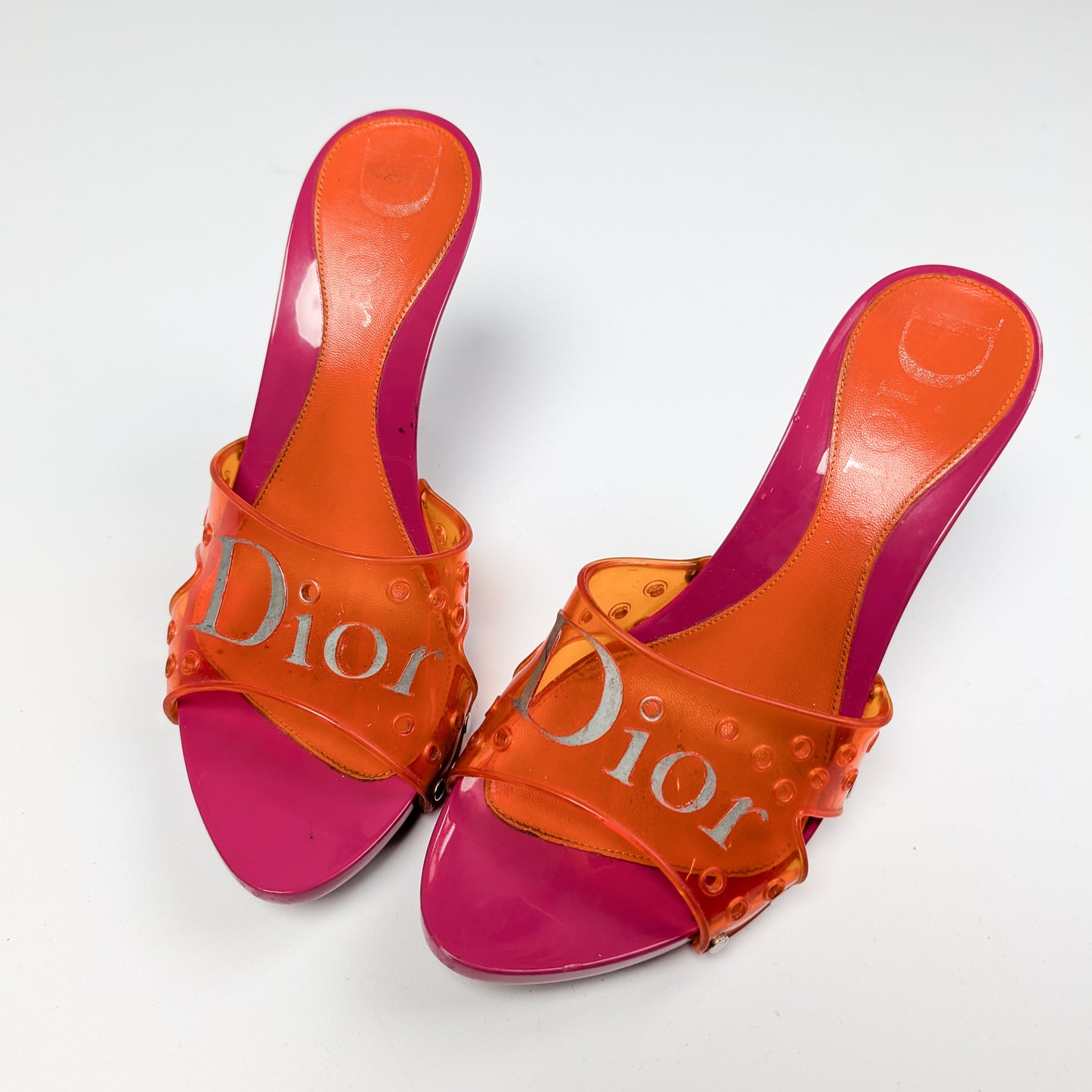 Dior Jelly Mules by Galliano - EU37|4UK|6US