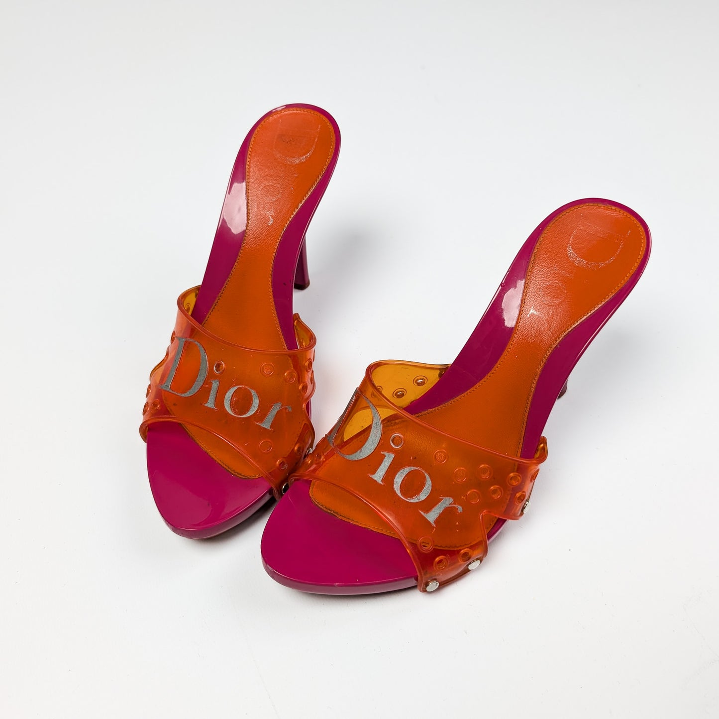 Dior Jelly Mules by Galliano - EU37|4UK|6US