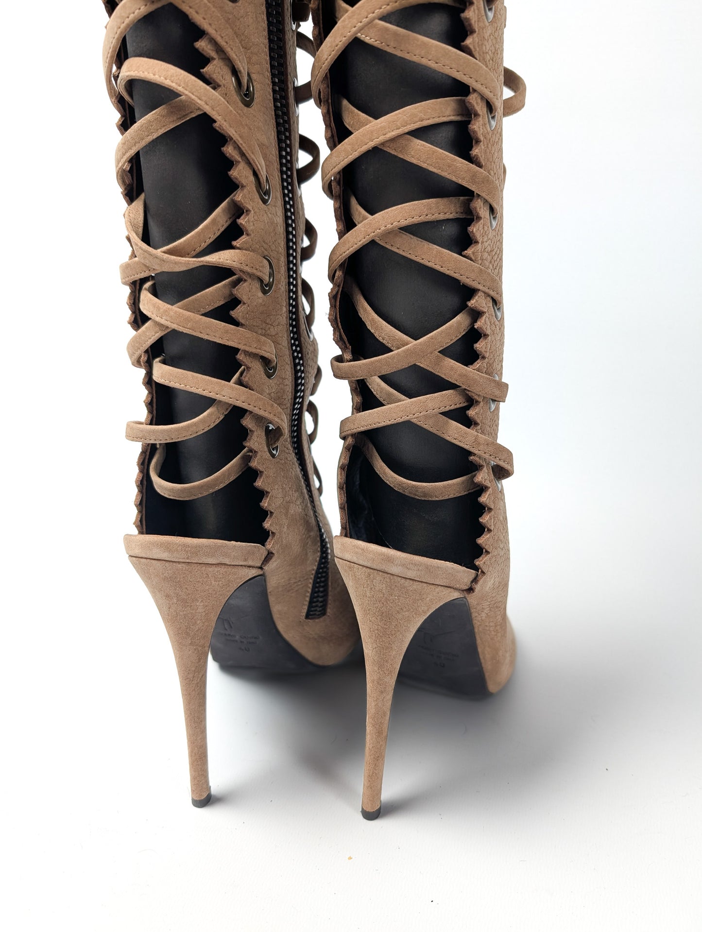 Giuseppe Zanotti open lace boots - EU39|6UK|8US