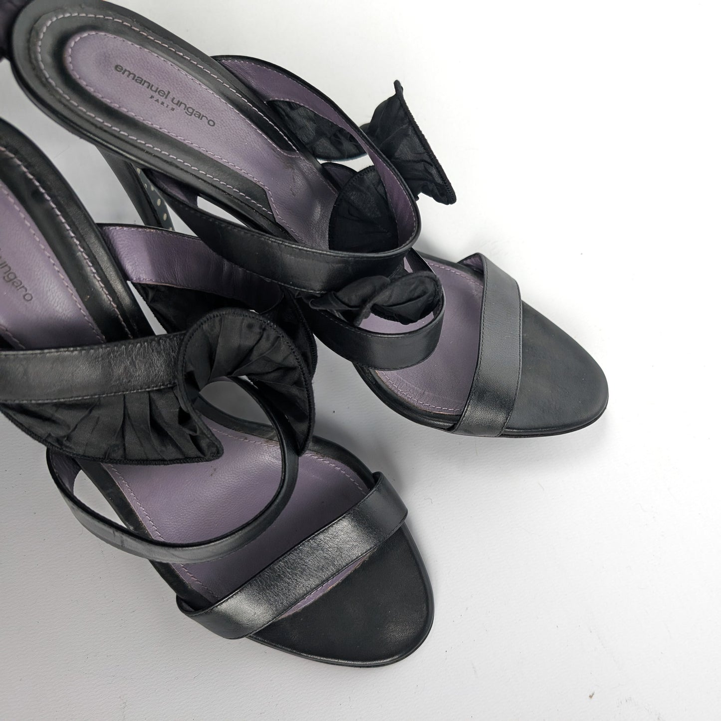 Emanuel Ungaro high sandals - EU40|7UK|9US