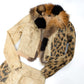 Roberto Cavalli leopard fur set