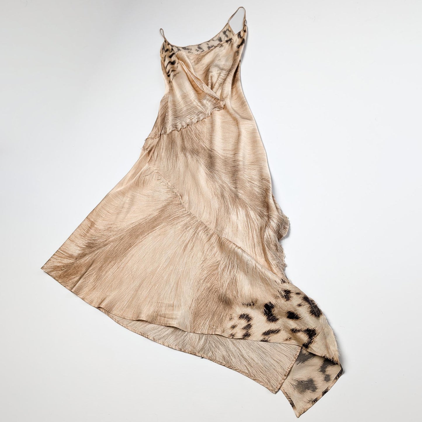 Leopard silk dress F/W 2001