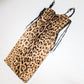 Dolce & Gabbana leopard corset strapless dress