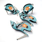 Nicholas Kirkwood Blue Sandals - EU39 & EU36