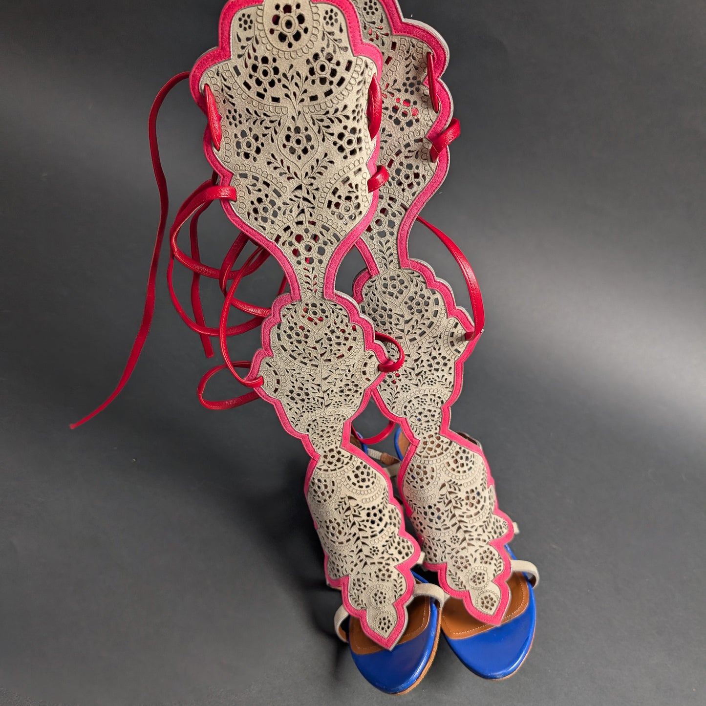 Tie-up sandals - EU37|UK4|US6