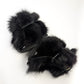 Dsquared2 fur wedge sneakers - EU36|3UK|5US