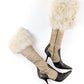 Vicini fur boots - EU38|UK5|US7