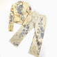 Cavalli "tattoo" pants set S/S 2003 - M