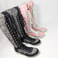 Chanel tweed sport boots F/W 2015 - EU39|UK6|US8