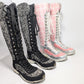 Chanel tweed sport boots F/W 2015 - EU39|UK6|US8