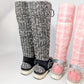 Chanel tweed sport boots F/W 2015 - EU39|UK6|US8
