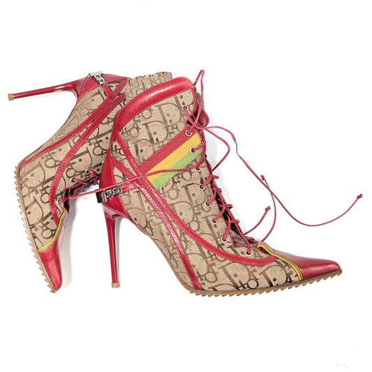 Dior Rasta Ankle Boots by Galliano 2003 - EU37.5|UK5.5|US7.5