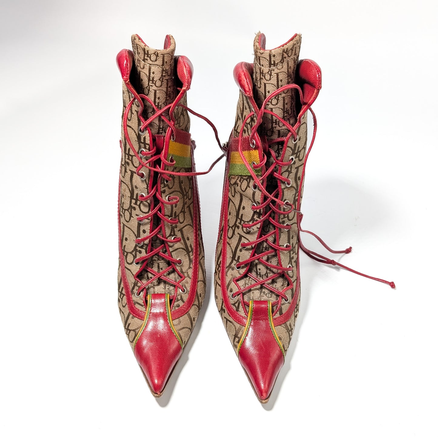 Dior Rasta Ankle Boots by Galliano 2003 - EU37.5|UK5.5|US7.5