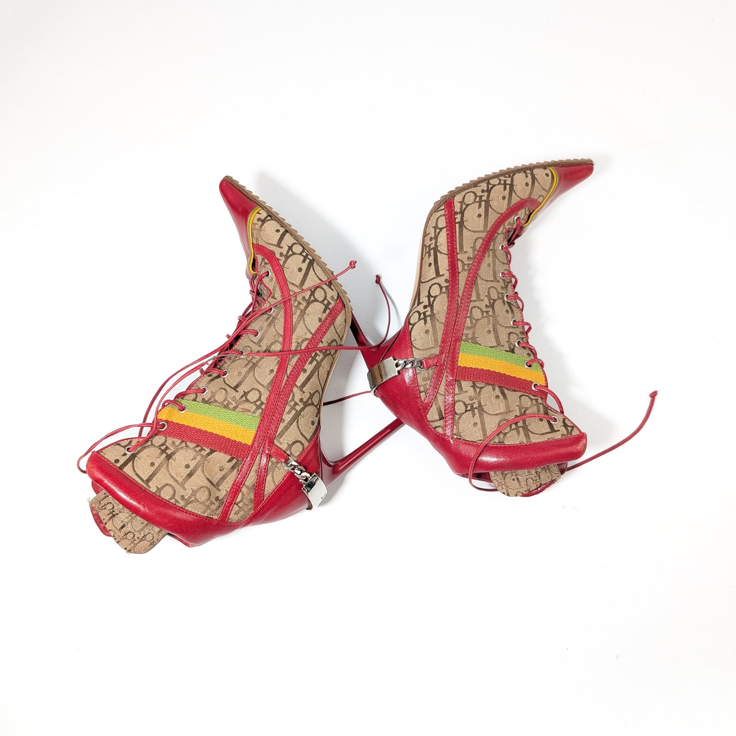 Dior Rasta Ankle Boots by Galliano 2003 - EU37.5|UK5.5|US7.5