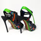 Dsquared2 Surfer's Paradise floral sandals - EU37|4UK|6US