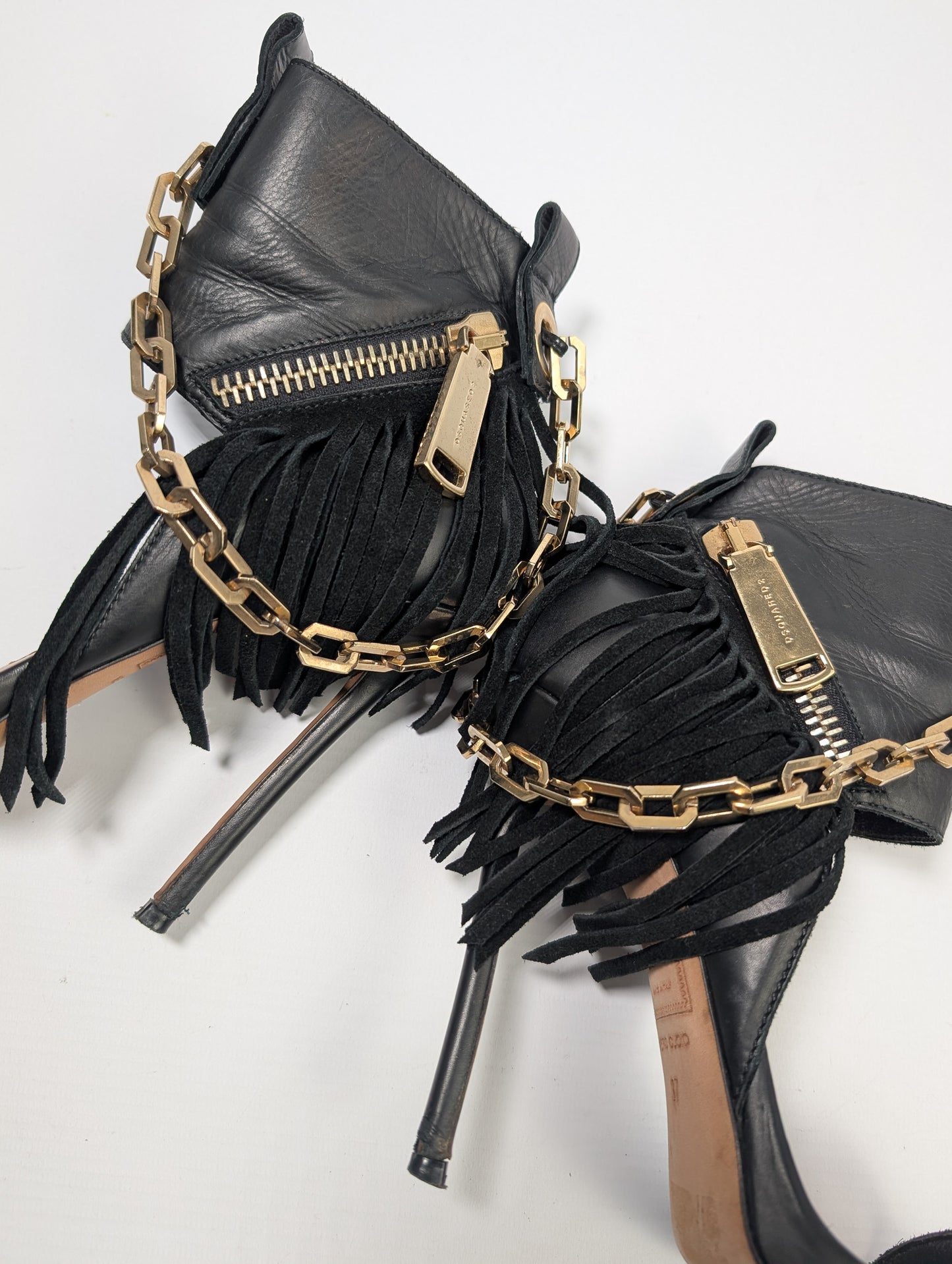 Dsquared2 Fringe Sandals - EU37|4UK|6US