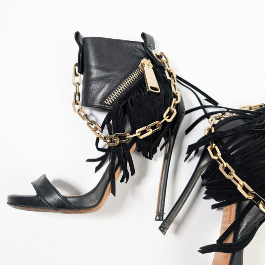 Dsquared2 Fringe Sandals - EU37|4UK|6US