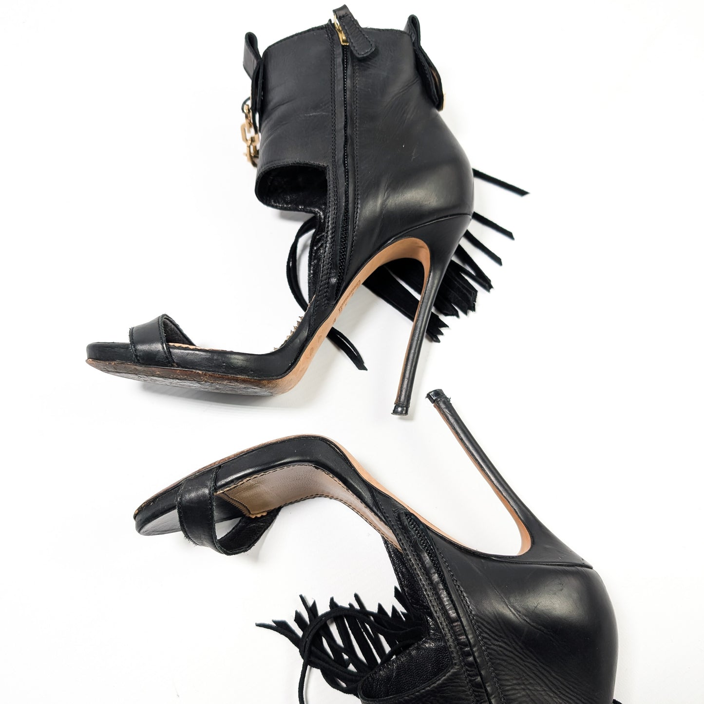 Dsquared2 Fringe Sandals - EU37|4UK|6US