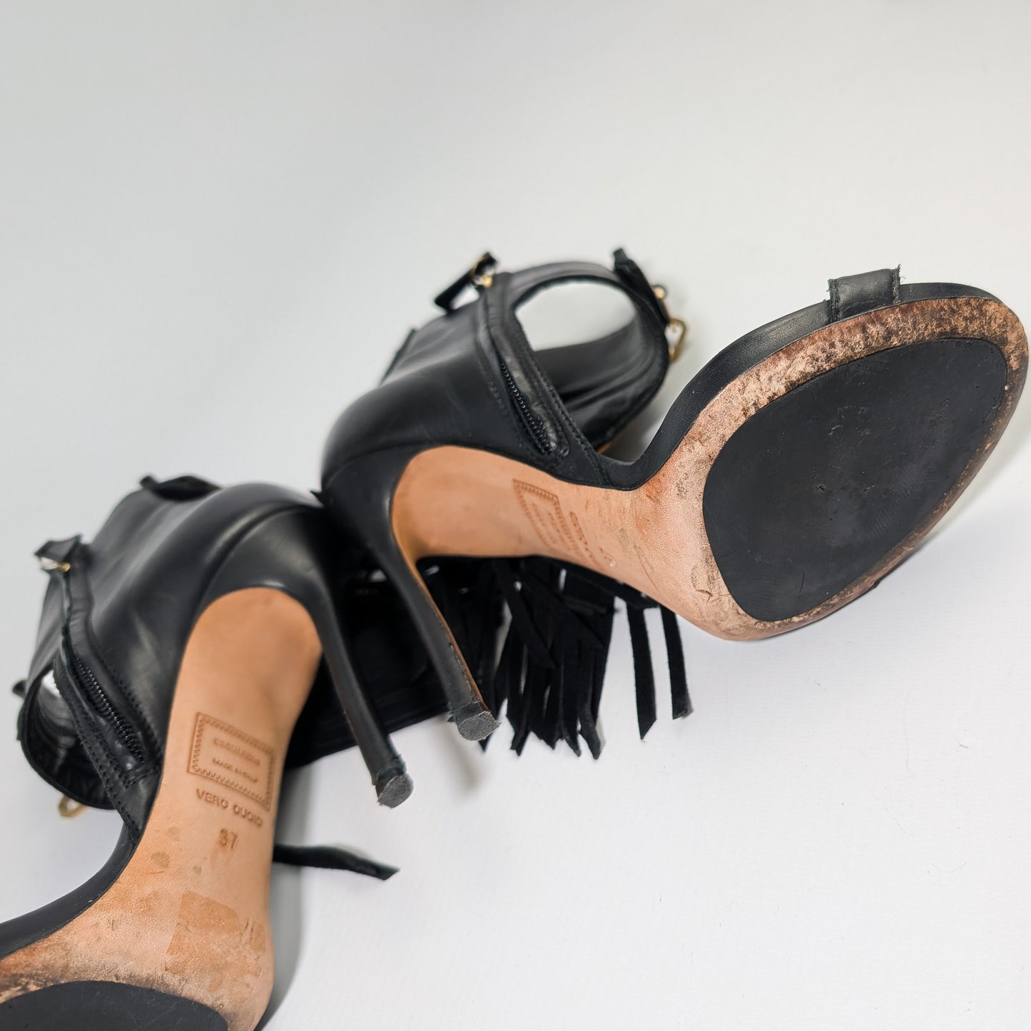 Dsquared2 Fringe Sandals - EU37|4UK|6US