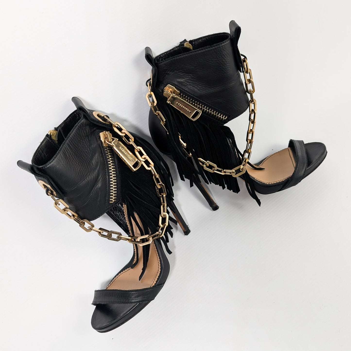 Dsquared2 Fringe Sandals - EU37|4UK|6US