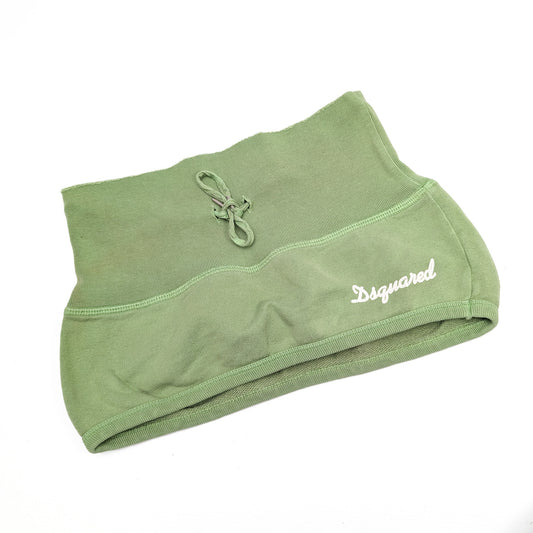 Dsquared2 Green Bandeau Top/Skirt