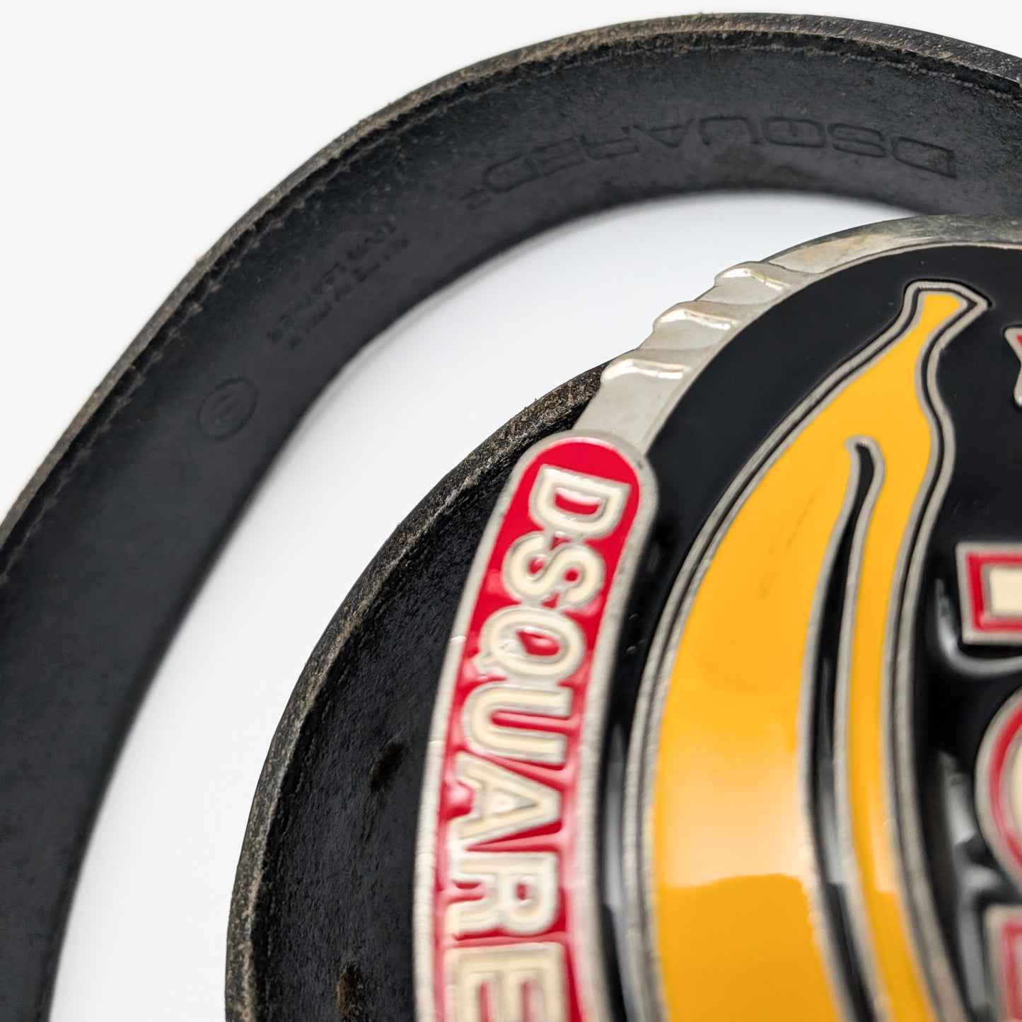 Big Dsquared2 logo belt