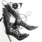 Roberto Cavalli high-top tie sandals - EU41|UK8|US10