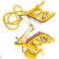 Dsquared2 yellow tie sandals - EU36|UK3|US5