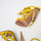 Dsquared2 yellow tie sandals - EU36|UK3|US5