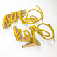 Dsquared2 yellow tie sandals - EU36|UK3|US5