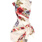 Cavalli silk floral pattern dress