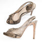 Dior python slingback - EU37|UK4|US6