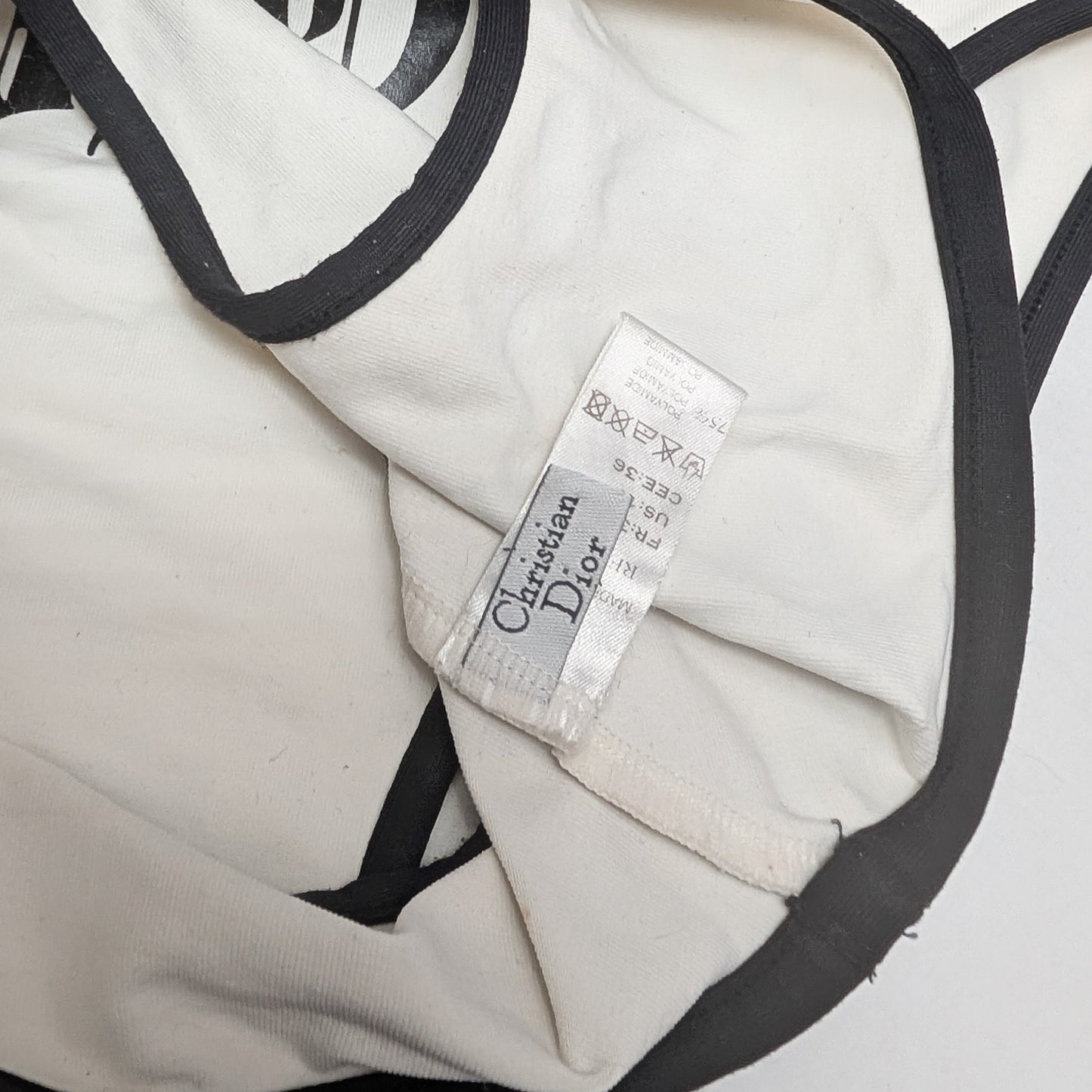 Dior swimsuit set by Galliano - Hardcore Collection F/W 2003