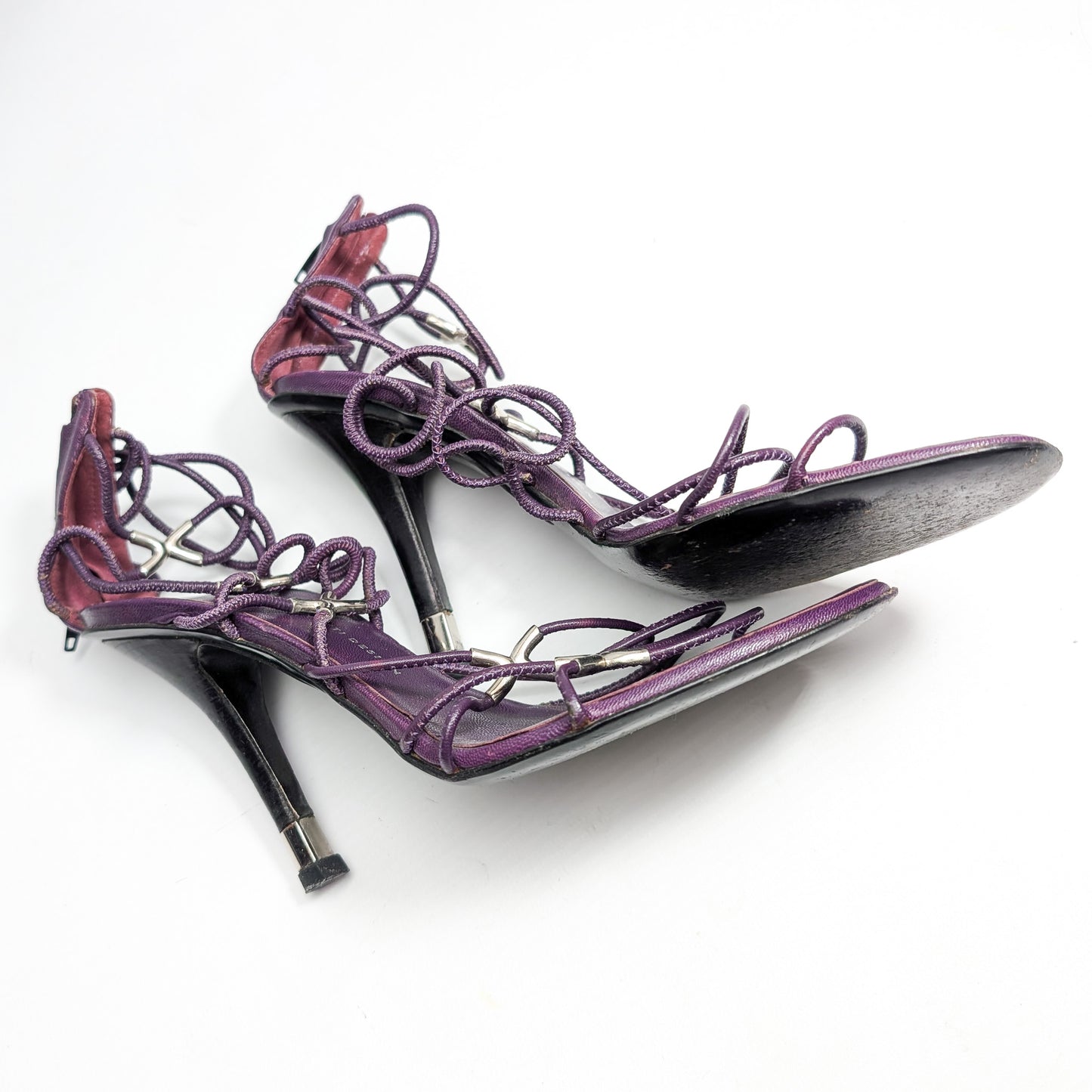 Purple Giuseppe Zanotti sandals - EU37|UK4|US6