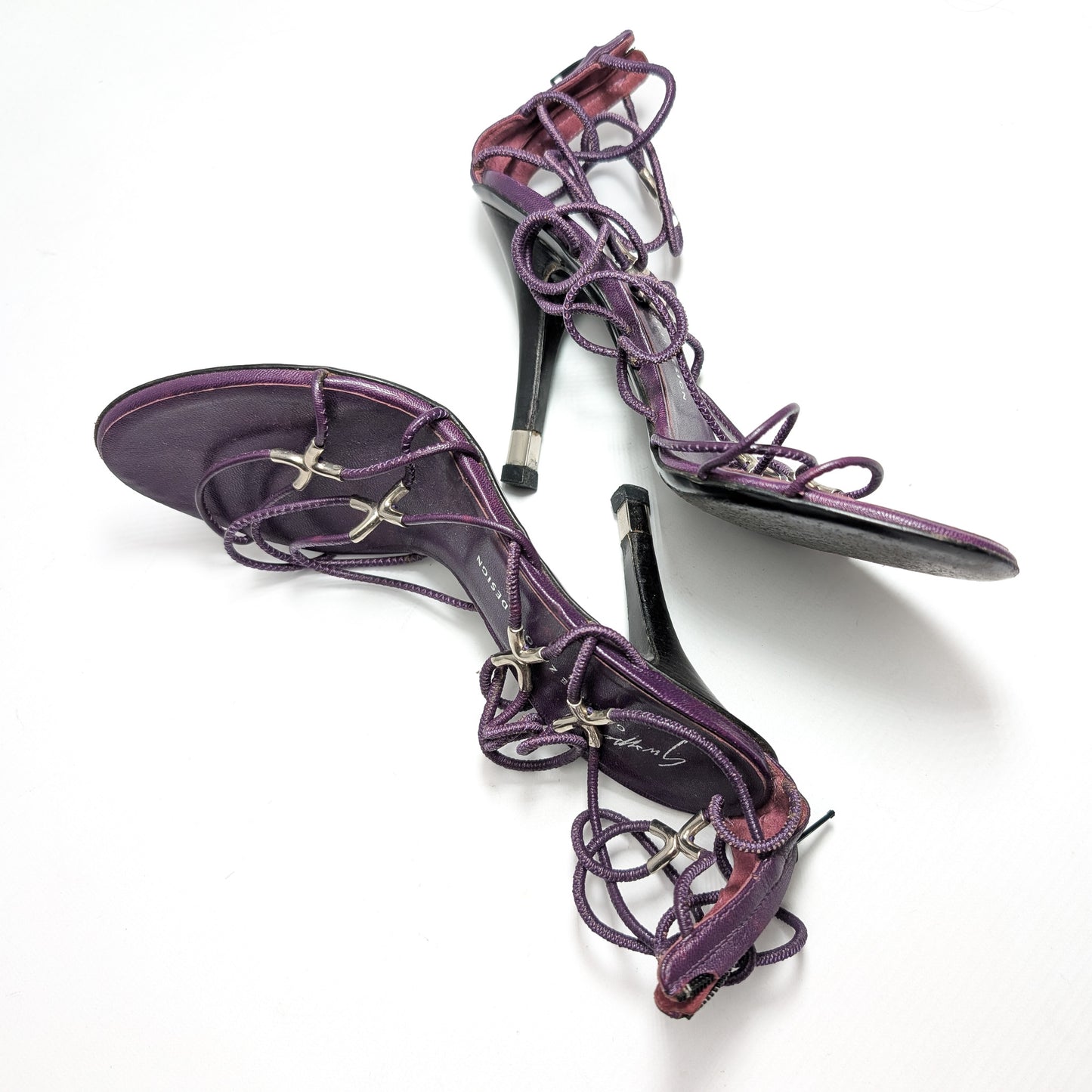 Purple Giuseppe Zanotti sandals - EU37|UK4|US6